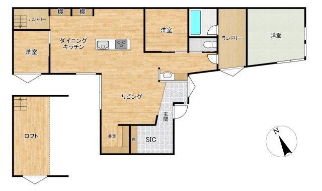 Designer 3LDK House Built by Architect in Okayama - Photo 1
