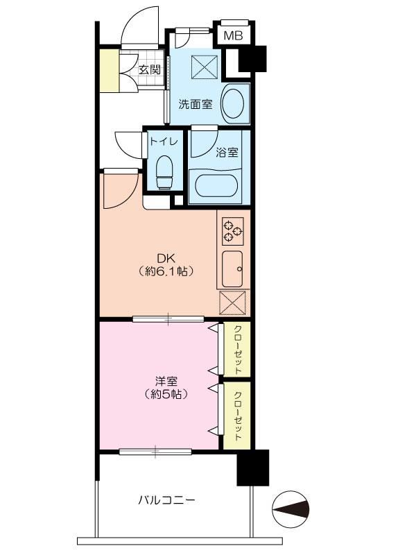 Pet-Friendly 1DK Apartment Near Yachiyo Station - Photo 1