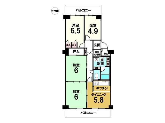 4DK apartment in Otsu, Shiga - Photo 1