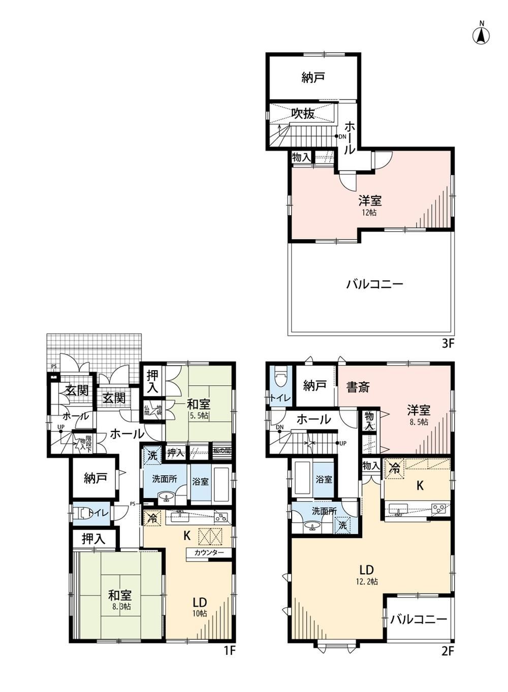 Charming 4LLDDKK+3S House Near Urawa Station - Photo 1