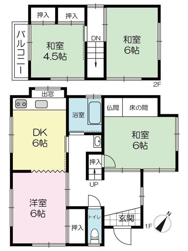 4DK House in Hiraoka-cho - Photo 1