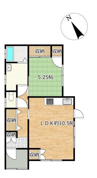 Modern 1LDK Bungalow in Hanazate - Photo 1