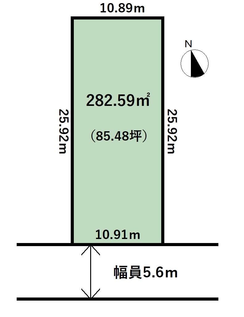 283 m² land in Toyama, Toyama - Photo 1