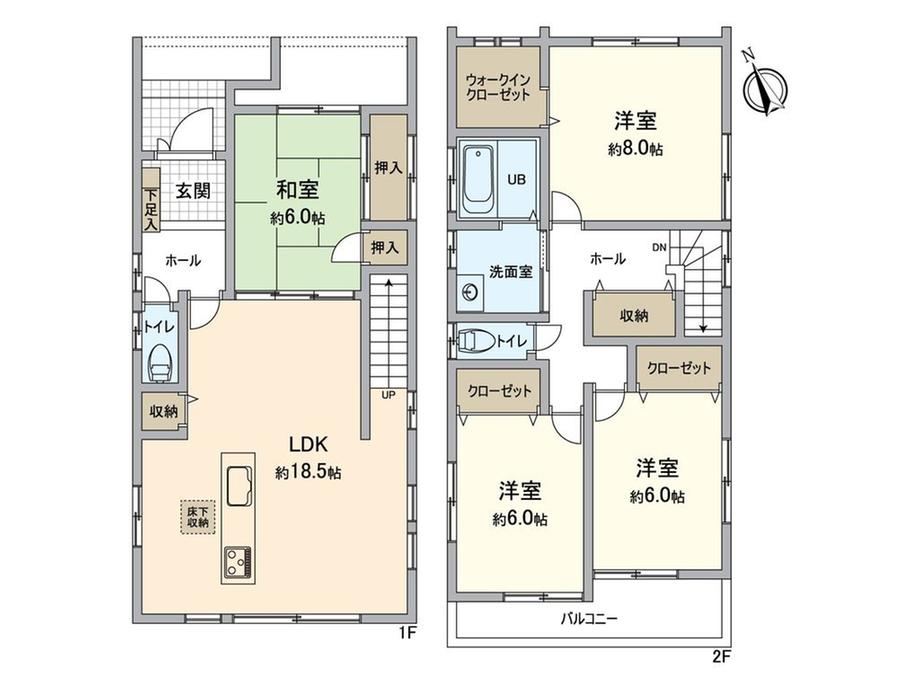 Modern 4LDK Detached House in Shinmachi, Komaki - Photo 1