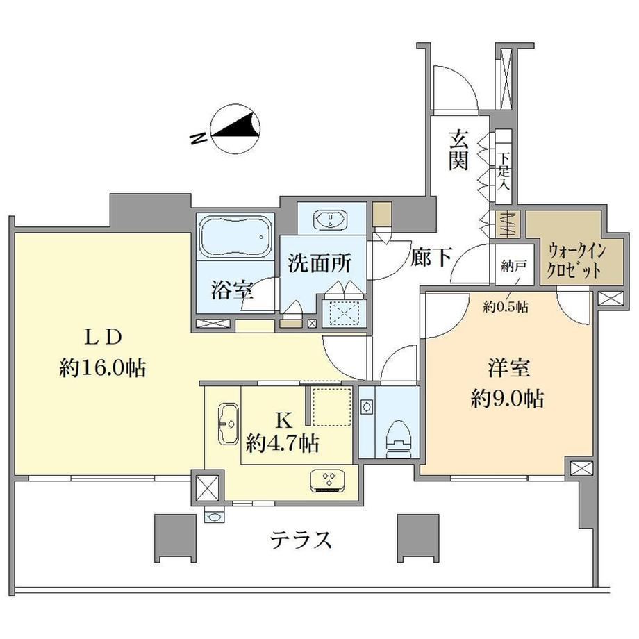 1LDK apartment in Minato Ward, Tokyo - Photo 1