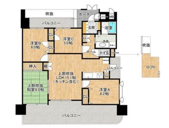 4LDK apartment in Hirokawa, Yame District