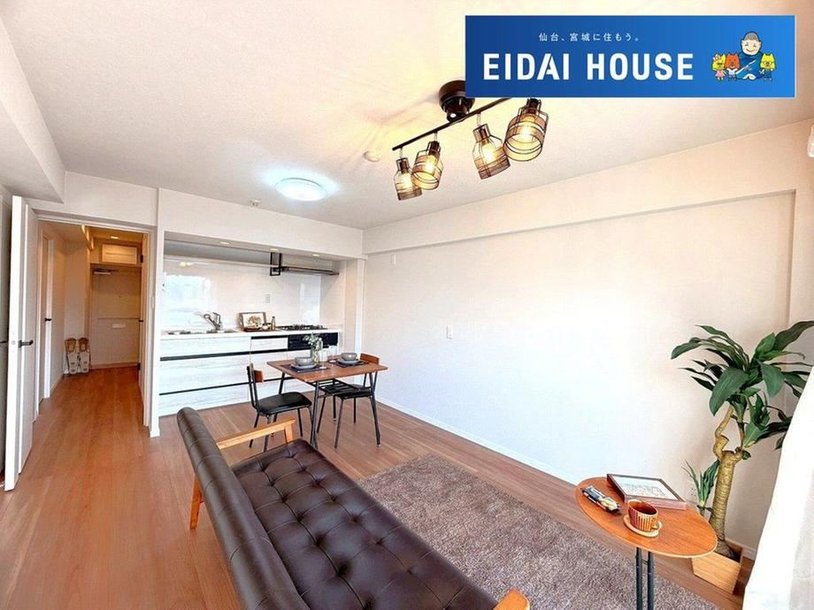 Bright 2LDK Apartment in Wakabayashi, Sendai - Photo 1