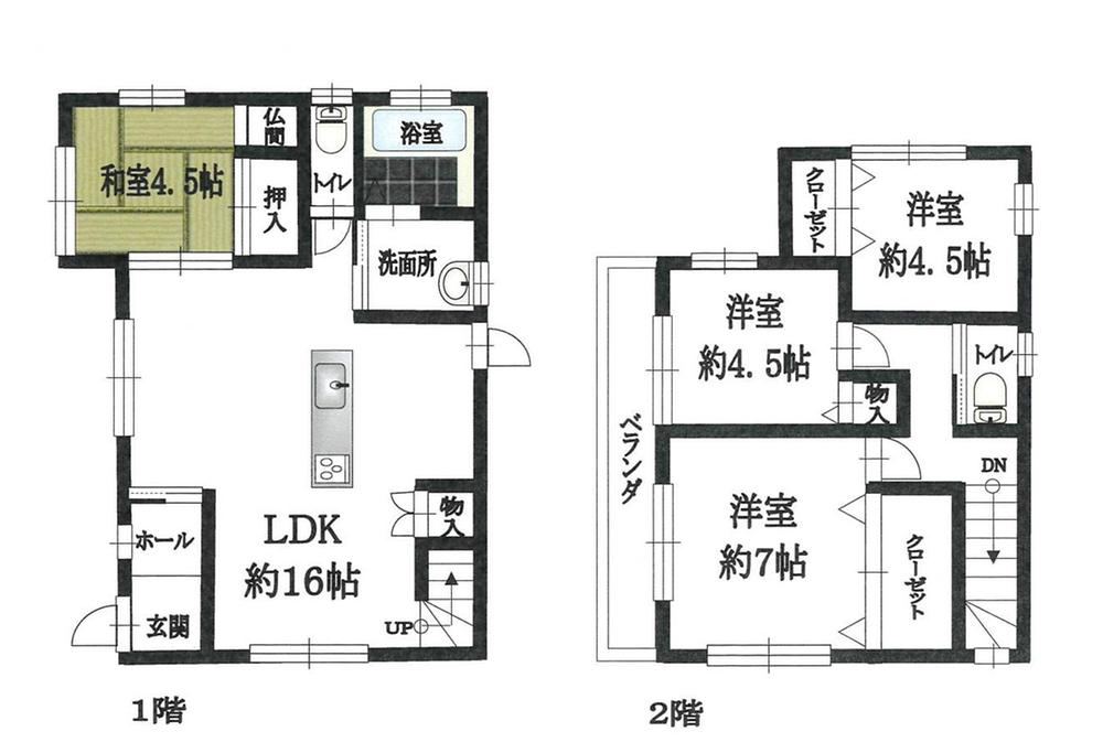 Spacious 4LDK House in Kumatori - Photo 1