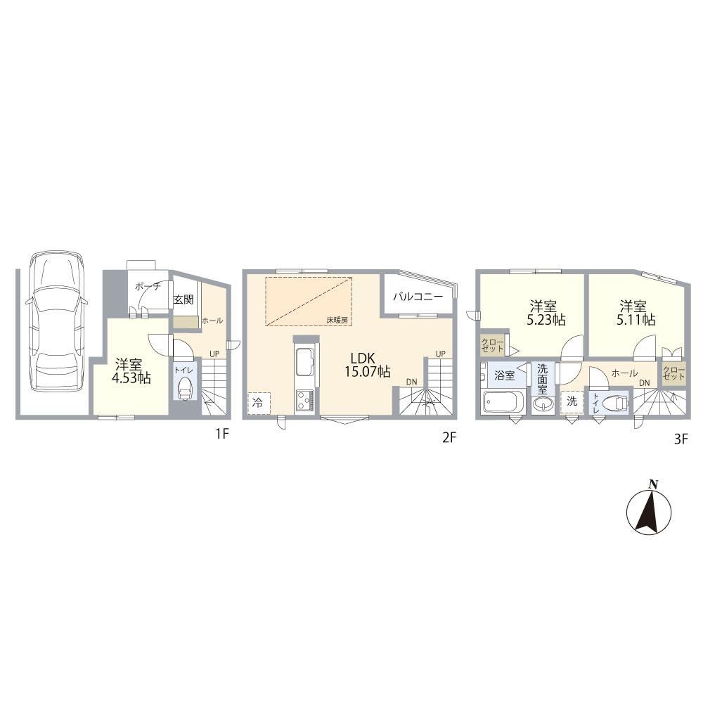 New 3LDK House in Nagakusa Town - Photo 1