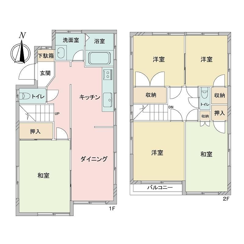Convenient 5DK House Near Minami-Urawa Station - Photo 1