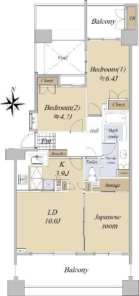 Bright 3LDK Apartment Near Musashi-Koganei Station - Photo 1