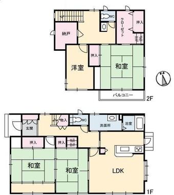 4LDK+S house in Uwajima