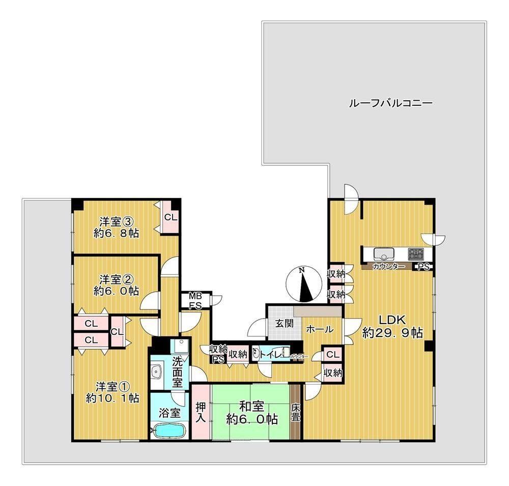 4LDK apartment in Takatsuki, Osaka - Photo 1