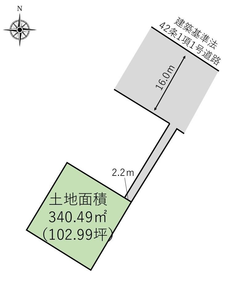 Spacious 340.49 sqm Land Near Kakuda Station - Photo 1