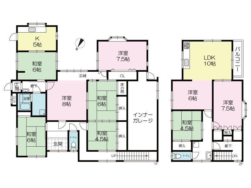 9LDKK Detached House in Sunako - Photo 1