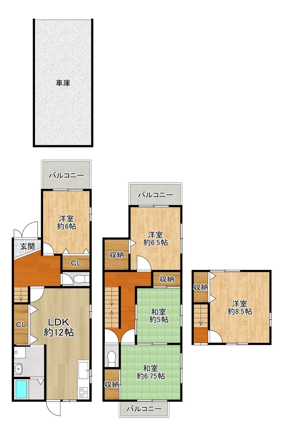 Spacious 5SLDK Home in Goryo Kitayama-cho - Photo 1