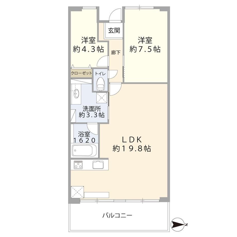 2LDK apartment in Otsu, Shiga - Photo 1