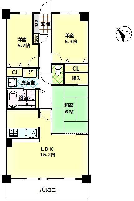 3LDK apartment in Sakyo Ward, Kyoto - Photo 1