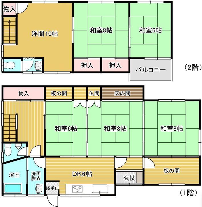 Spacious 6DK Detached House Near Marushoku Jujun - Photo 1