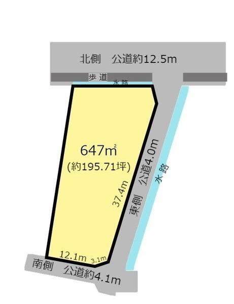 647 m² land in Ogaki, Gifu - Photo 1