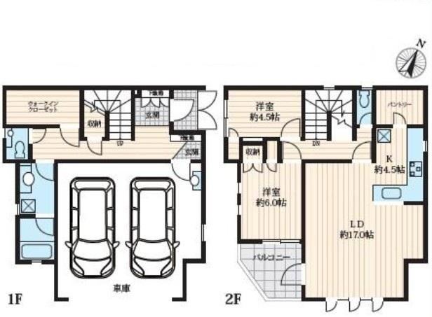 Spacious 2LDK House with Built-in Garage in Kamimeguro - Photo 1