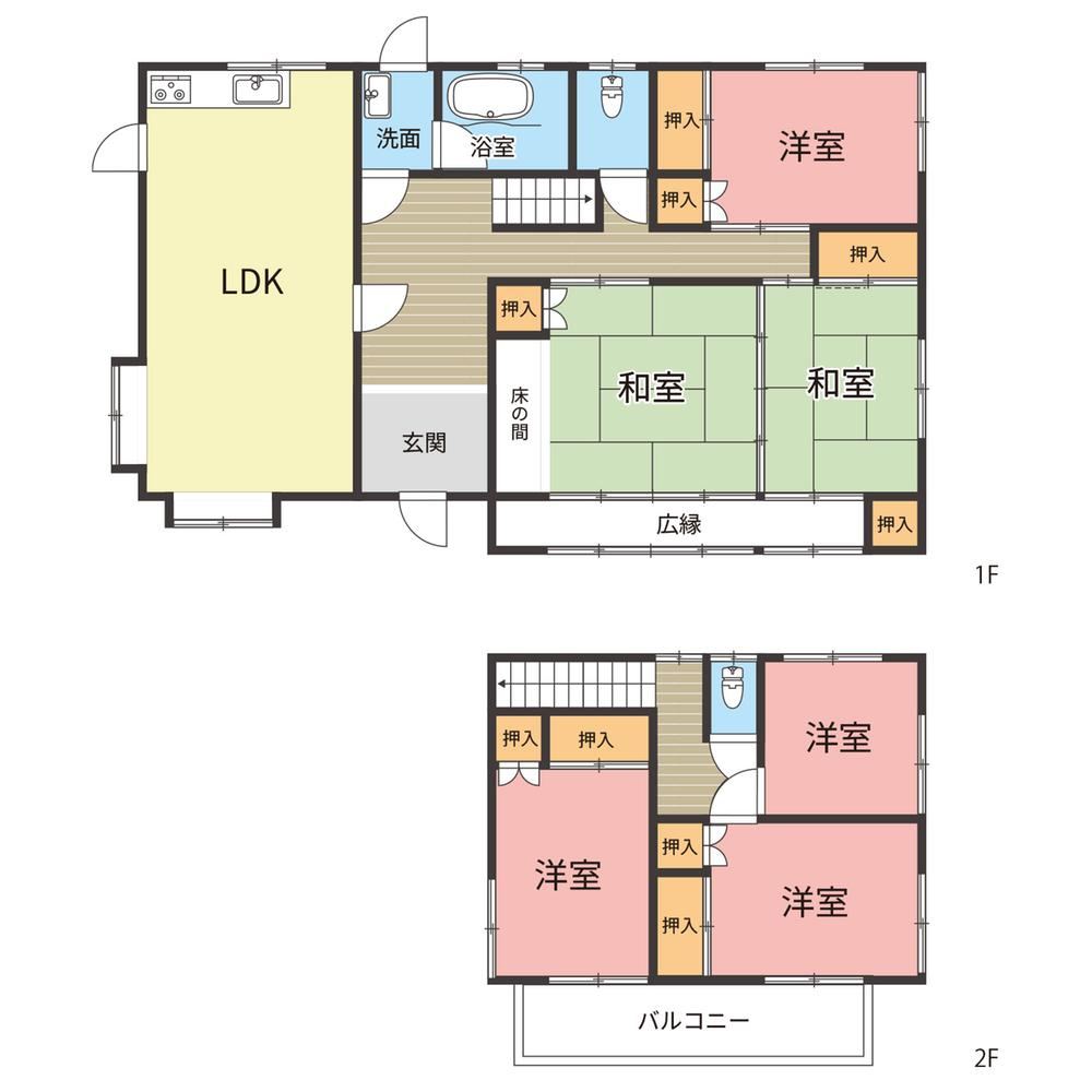 Spacious 6LDK House in Kasaoka - Photo 1