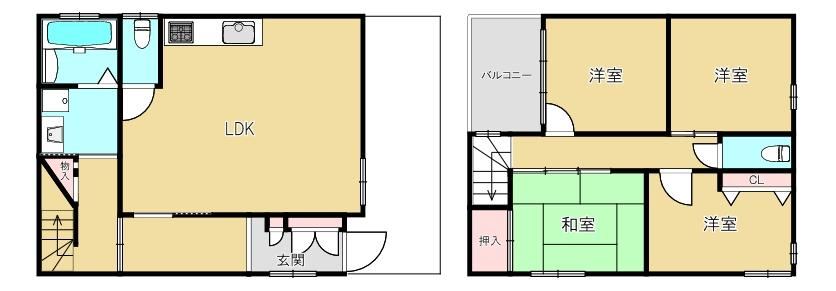 Modern 4LDK House in Honjo-Higashi, Osaka - Photo 1