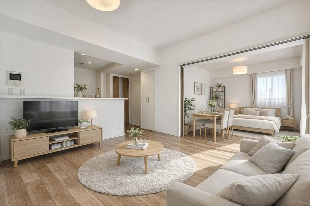 Renovated 3LDK Apartment Ready for Viewing in Yamato - Photo 1