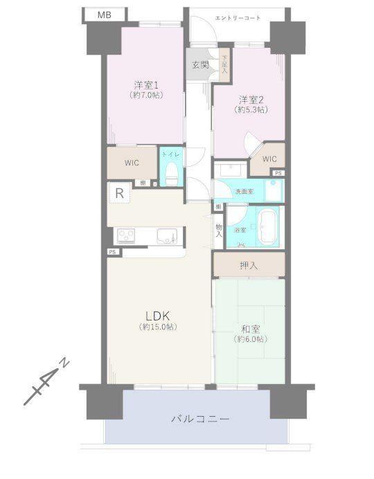 Pet-Friendly 3LDK Apartment in Shibakubo - Photo 1