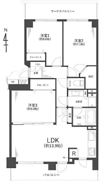 Convenient 3LDK Apartment in Totsuka with Flat Approach - Photo 1