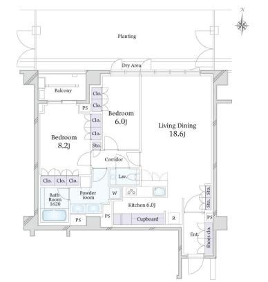 2LDK apartment in Shibuya Ward, Tokyo - Photo 1