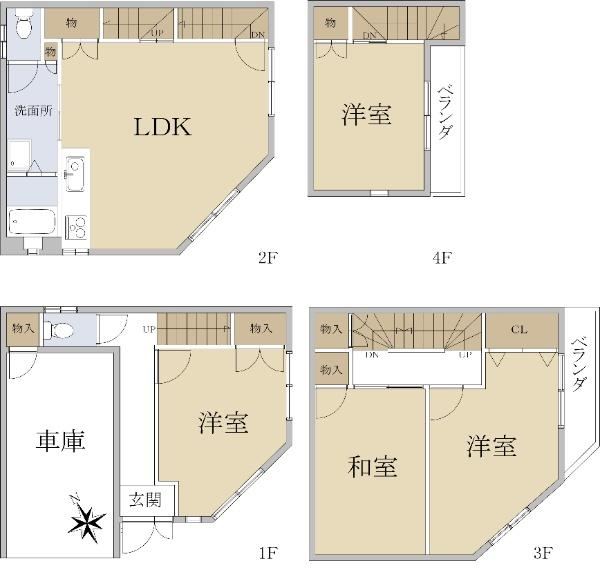 Spacious 4LDK House in Nishikagaya - Photo 1