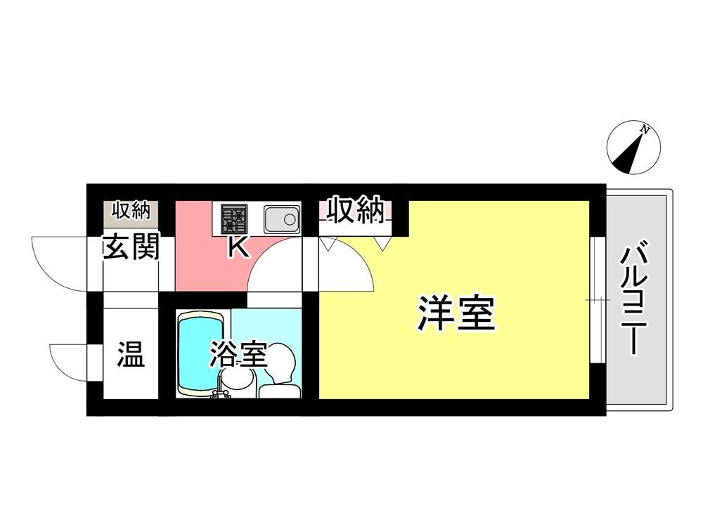 1K apartment in Toyohashi, Aichi - Photo 1