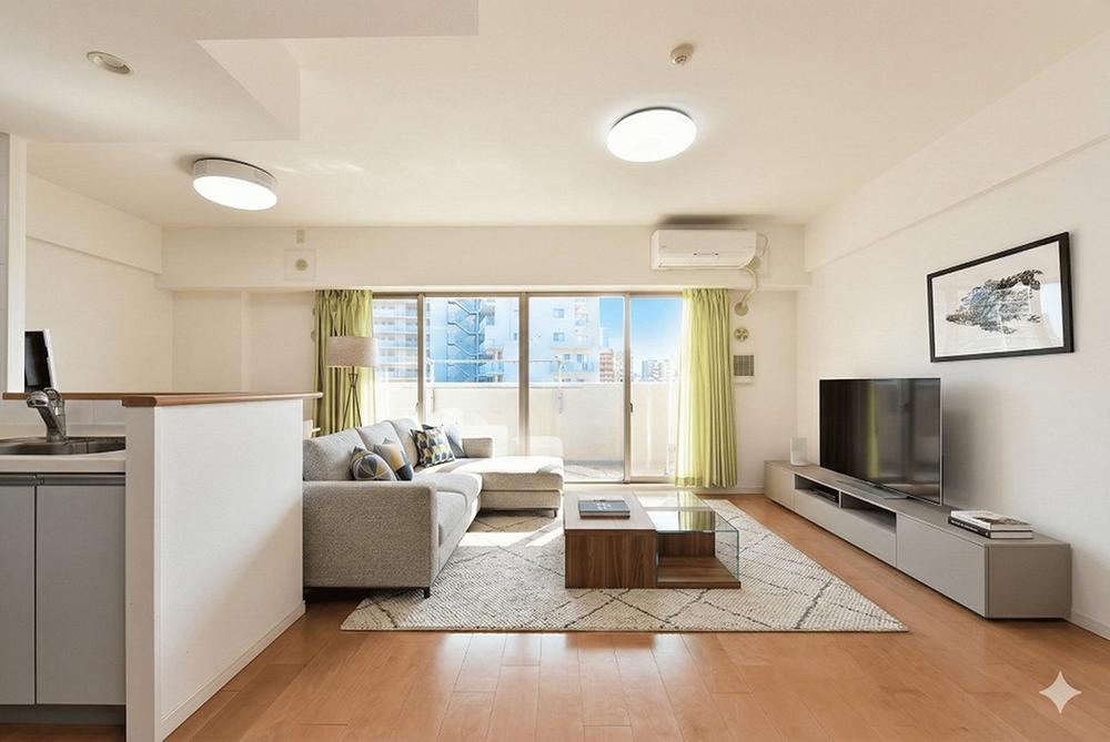 Bright 3LDK Apartment with Dual Balconies Near Mizunokuchi Station - Photo 1