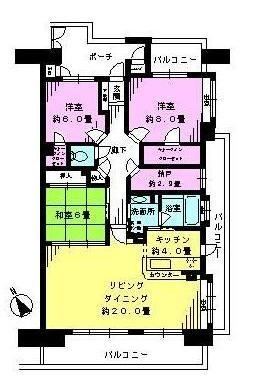 3LDK+S apartment in Naka Ward, Hiroshima - Photo 1