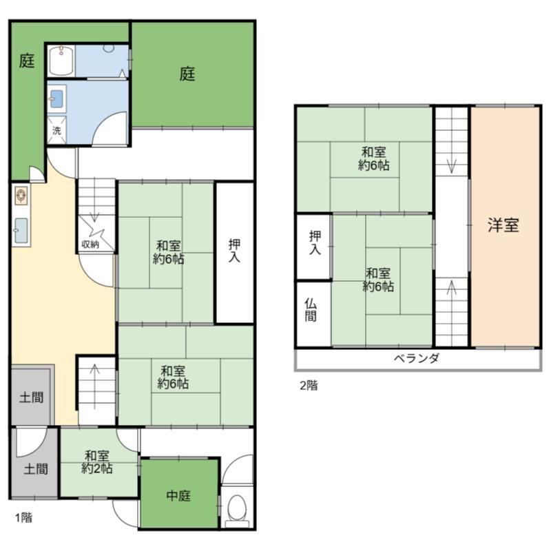 Quiet 6DK Townhouse in Higashiyama - Photo 1