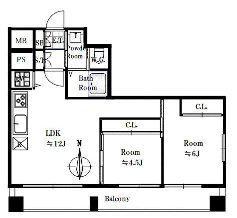 Bright 2LDK Apartment with Southern Exposure - Photo 1