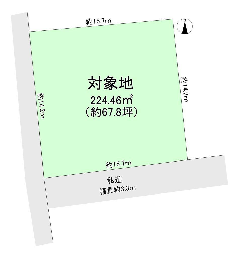 224 m² land in Chuo Ward, Hamamatsu, Shizuoka - Photo 1