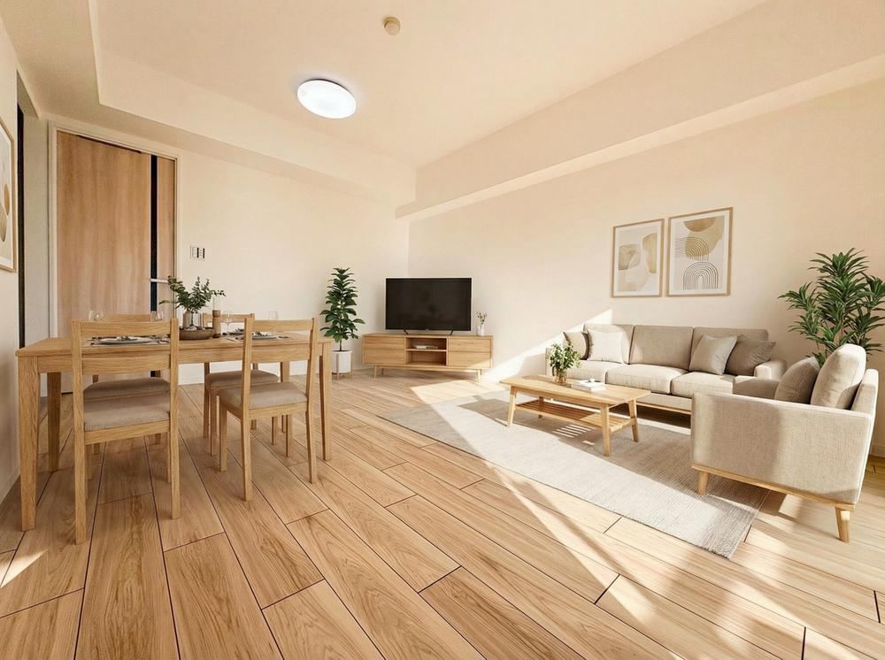 Bright 3LDK Apartment with Storage in Asaka - Photo 1