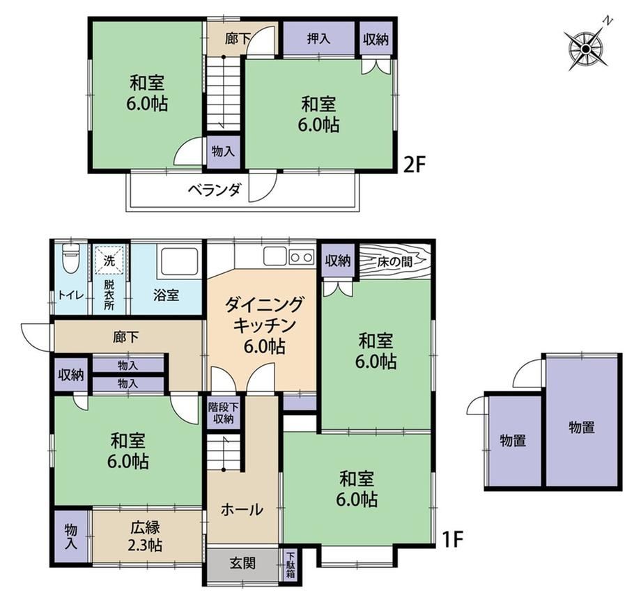 Central 5DK Living in Kakuda with Ample Room - Photo 1