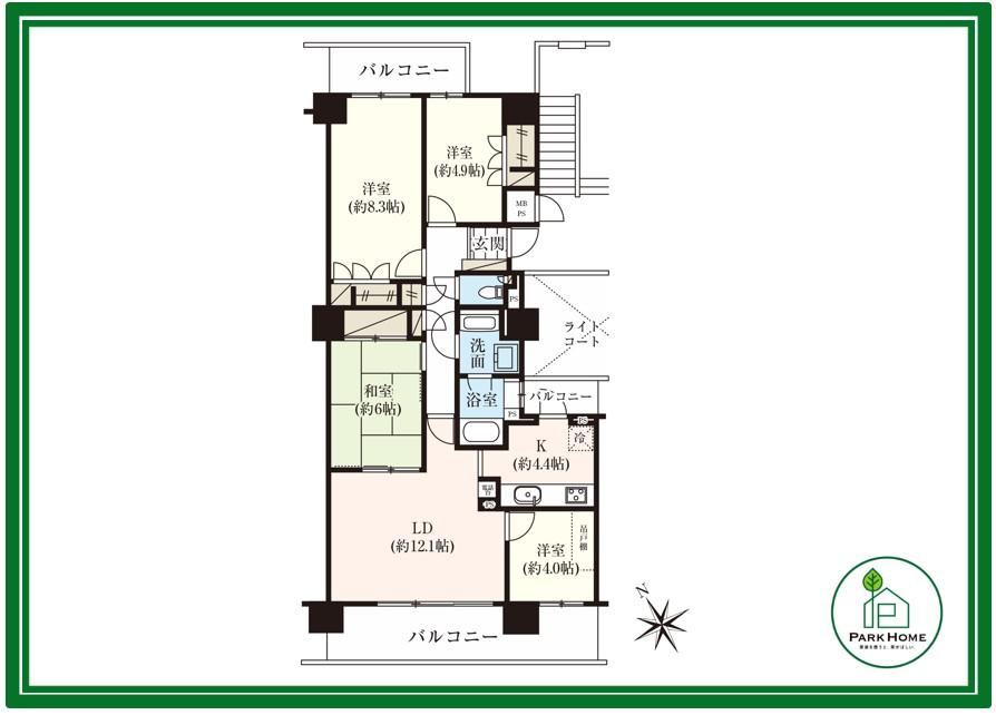 4LDK apartment in Ichikawa, Chiba - Photo 1