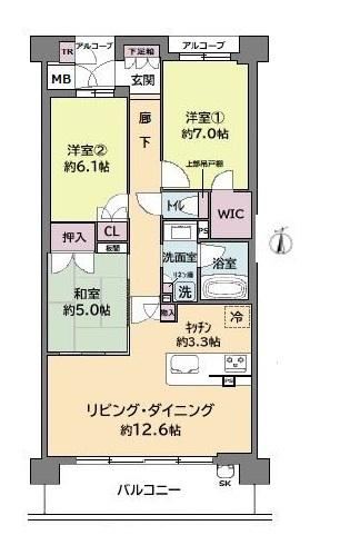 3LDK apartment in Nara, Nara - Photo 1