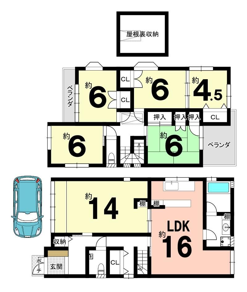 Spacious 6LDK Detached House in Fushimi, Kyoto - Photo 1