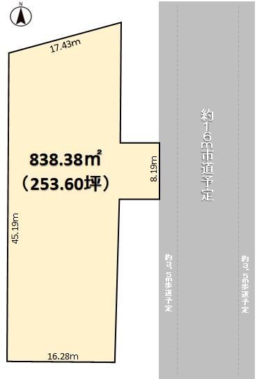 838 m² land in Fukui, Fukui - Photo 1