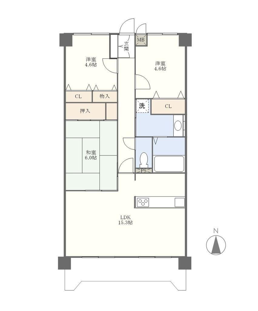 3LDK apartment in Nagasaki, Nagasaki - Photo 1