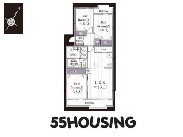 Convenient 3LDK Apartment Near Okegawa Station - Photo 1