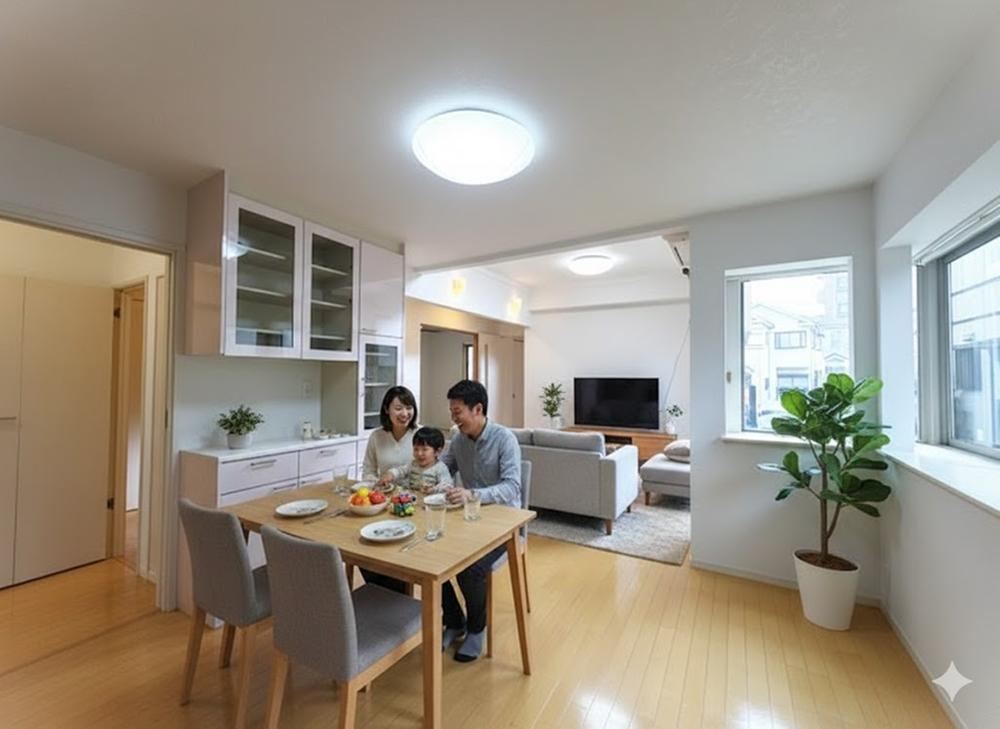 Sunny 4LDK House with Garden in Asahi, Kawaguchi - Photo 1