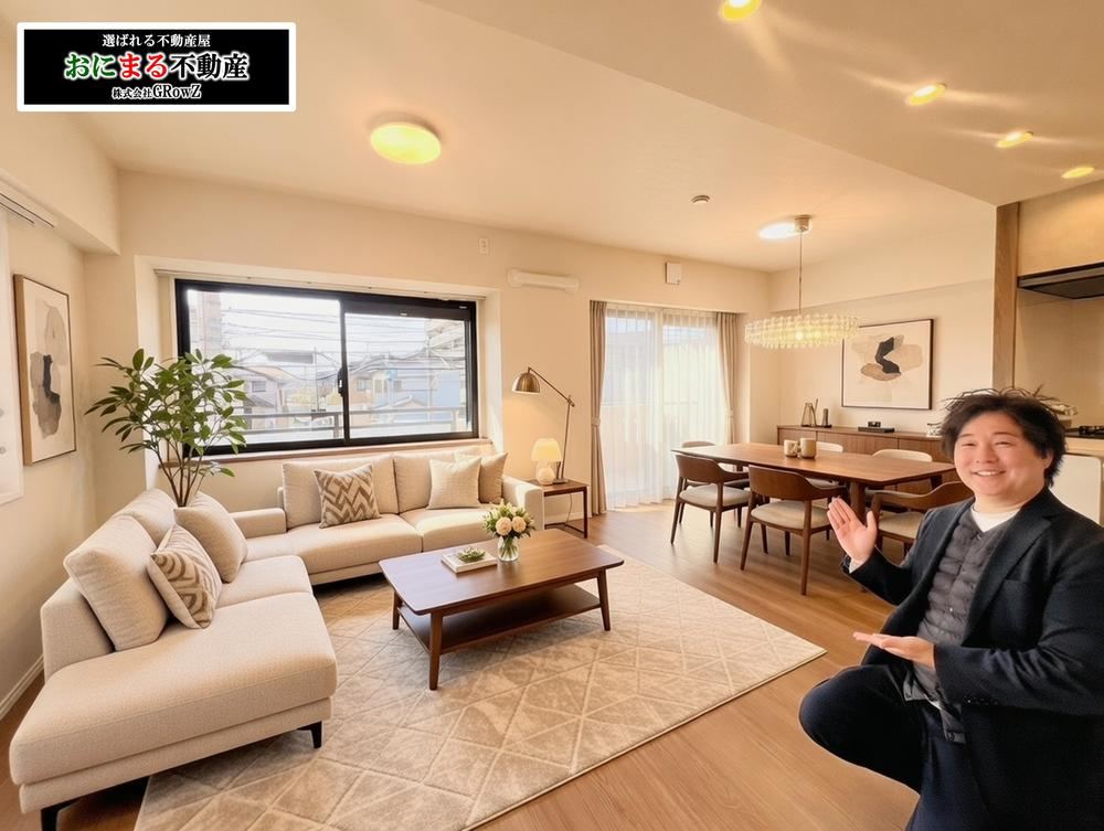 Bright 3LDK Apartment in Koshigaya - Photo 1