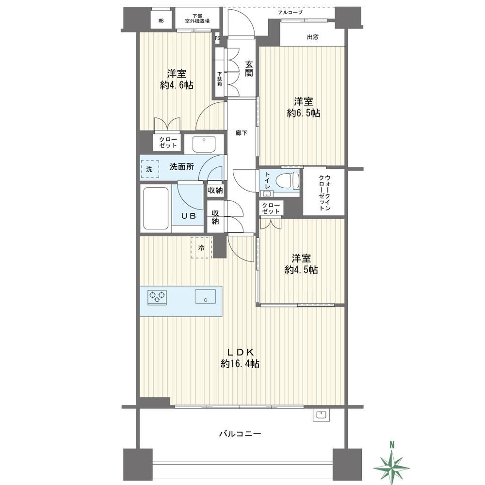 Modern 3LDK Apartment in Okubo, Yokohama - Photo 1