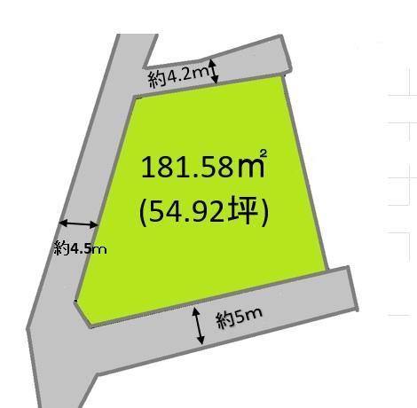 Spacious Land Over 50 Tsubo in Kanuma - Photo 1